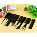 10pcs Stylist Multifunctional Anti-static Hairdressing Combs Hair Design Hair Detangler Comb Makeup Barber Haircare Styling Tool