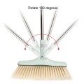 Foldable Windproof Household Broom Dustpan Set Plastic Anti-winding Soft Bristle Floor Sweep Non-Slip Handle Cleaning Brush To