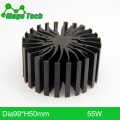 ø99*50mm Modular LED Star Cooler for low and high bay light LED Grow Light Heatsink 22 mounting holes for all COB Brands