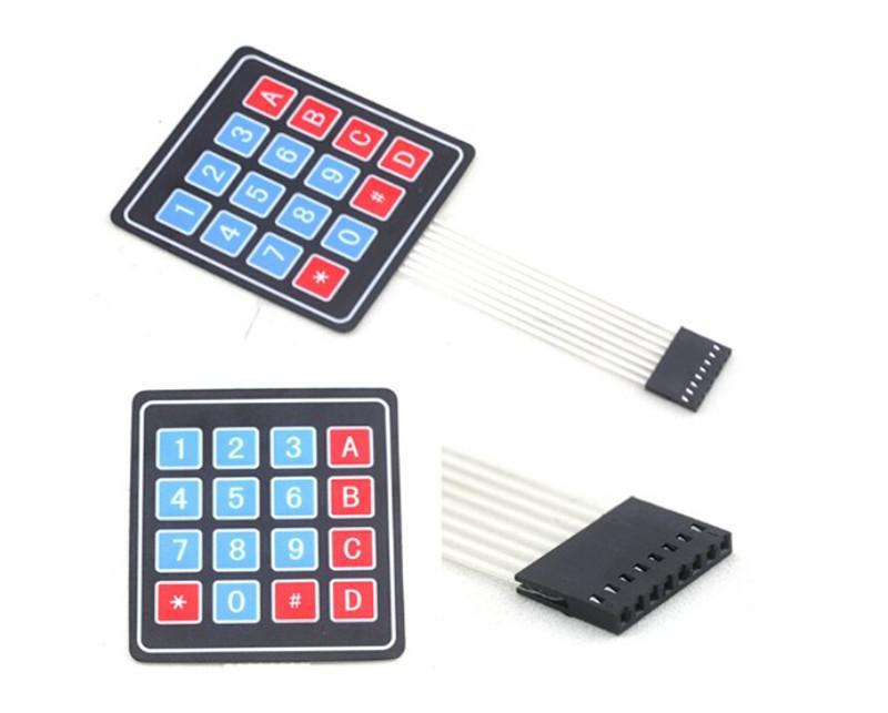 Consumer Electronics Membrane Switch Keypad Keyboard for Arduino 4 x 4 Matrix Array 16 Key