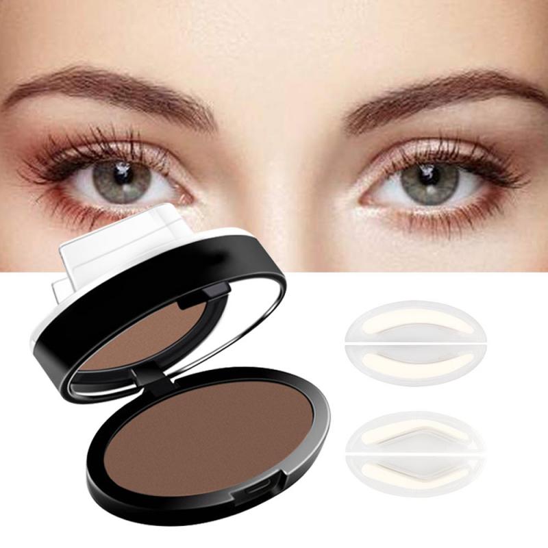 Eyebrow Enhancer Powder Magic Eyebrow Powder Definition Brow Stamp Waterproof Paint Technic