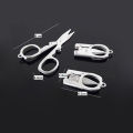 1 Pcs Medium Trip Carry-on Portable Small Scissors Foldable Durable Folding Scissors School Home Office Art Supplies