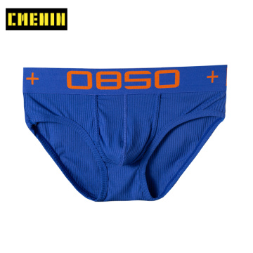 New Arrival Sexy Underwear Men Jockstrap Low Waist Cotton Gay Man's Underwear Bikini Men Briefs Innerwear Sexi BS3516