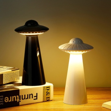 UFO Design USB Rechargeable LED Table Lamp Dimmable Smart Night Light Bedside Lamp Atmosphere Table Lamp