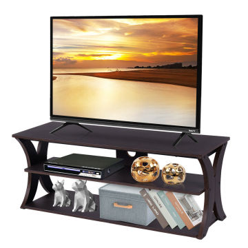 Costway 3-Tier TV Stand Entertainment Center Media Console Furniture Storage Cabinet HW54017
