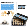 LED Light Home Brooder 15 Eggs Hatchery Poultry Chicken Duck Goose Quail Parrot Egg Incubator Temperature Display Digital