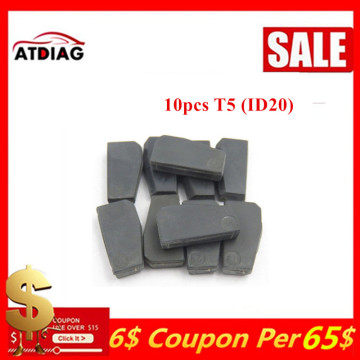 10-50PCS/LOT Car Key Chip T5 (ID20) Ceramic for Car Key Locksmith Tool ID T5 Transponder Chip