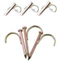 5pcs PPR Cement Steel Nail Water Pipe Hanging Load Fixed Type Hook Wall Install Fasteners Structure Wall Nail Water Pipe Fitting