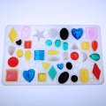 Heart Star Moon Geometric Silicone Mold DIY Mould Resin Craft Tool for Jewelry Pendant Earrings Necklace Jewellery Making Tools