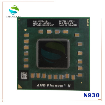 AMD Phenom cpu processor N930 HMN930DCR42GM 2.0Ghz/2M Socket S1 638 pin PGA Computer CPU