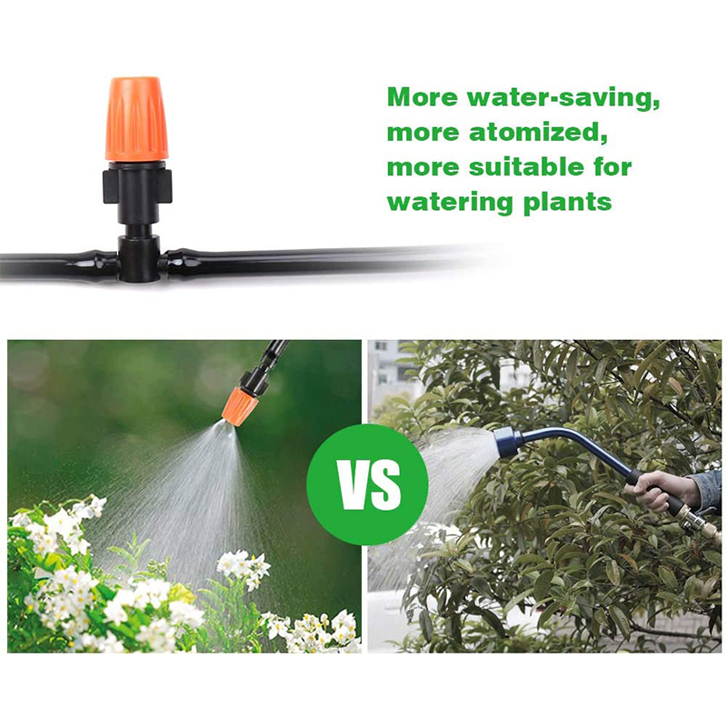 20-100pcs Micro Drip Irrigation System Plant Self Watering Garden Hose Sprinklers Atomization nozzle Sprayer Garden Sprinkler