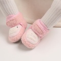Baby Warm Socks with Cotton Soles Autumn Winter Clothes Warm Socks Shoes Anti Slip Sole Soft Infant Floor Sock 1-2 Years