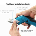 110V/220V Electric Cordless Scissors Multifunction Hand-held Cutting Cloth Machine Leather Cutting Clothing Electric Scissors