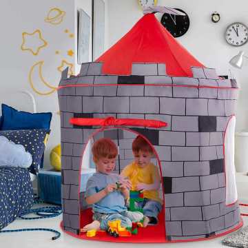 Kid Tent House Portable Folding Princess Castle 135*105cm Present Children Teepee Tent Play Toy Tents Birthday Christmas Gift