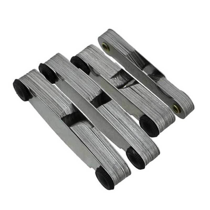 4pcs Radius Gauges R0.3-1.5 R1-7 R7.5-15 R15.5-25 R1-6.5/R7-14.5/R15-25/R26-80 Stainless Steel Concave Convex arc Measuring Tool