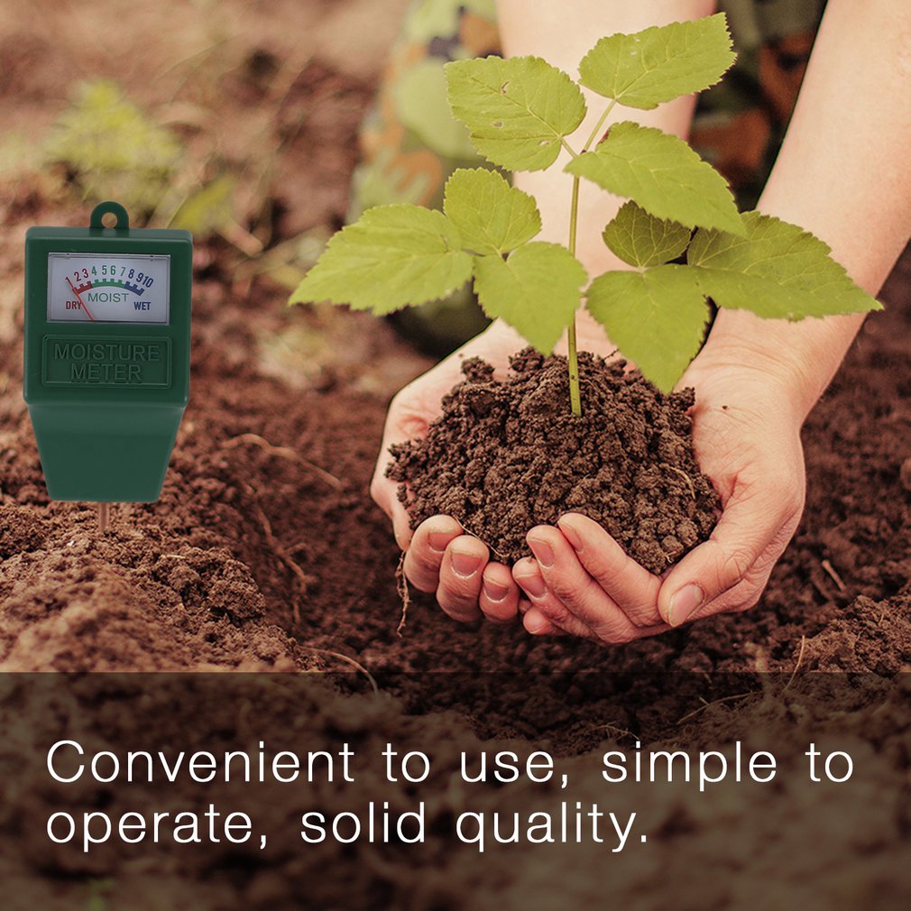 Garden Plant Soil Moisture Meter Hydroponics Analyzer Meter Moisture PH Measurement Tool For Indoor Outdoor Garden Plants