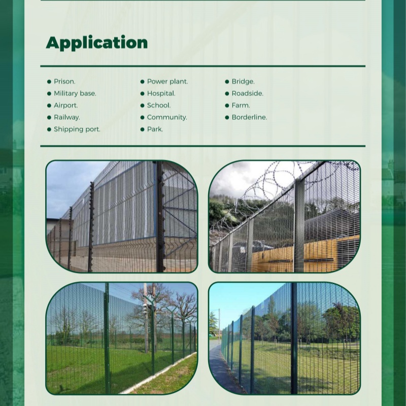 anti climb fence application