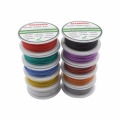 10m 30 AWG Flexible Silicone Wire RC Cable Line With 10 Colors to Select With Spool Tinned Copper Wire Electrical Wire