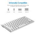 Wireless Bluetooth Computer Keyboard Slim Small Keybord Russian Arabic Spanish French German BT 3.0 Keypad For iPad Mac Phone