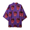 Clothing 2020 Japanese Traditional Cardigan Kimono Men Harajuku Streetwear Devil Print Costume Yukata Demon Haori Robe
