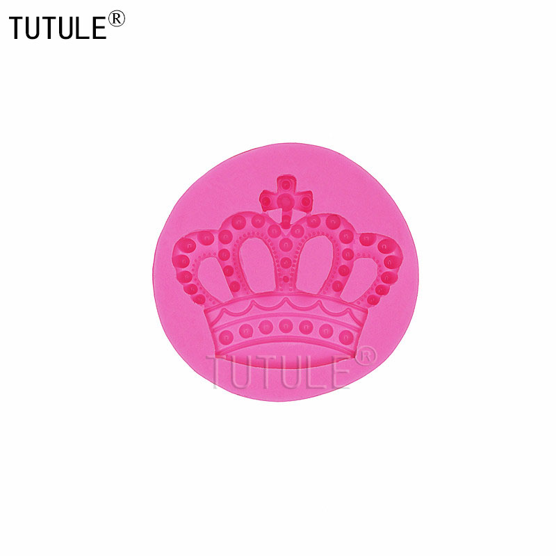 Gadgets-Princess Crown silicone rubber moldFondant Cake Mold Handmade Chocolate Dessert Baking Cakes Decorated Cookies Tool