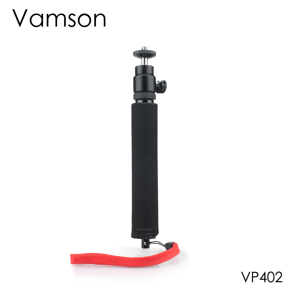 Vamson for SJCAM Sponge Extendable Selfie Monopod Stick Tripod for Go pro Hero 7 6 5 4 for Yi Camera Gopro Accessories VP402