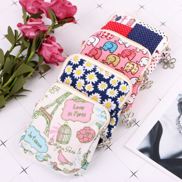 Women Sanitary Bag Napkin Towel Tampons Storage Sanitary Pad Credit Card Coin Purse Jewelry Organizer Holder Linen Bag Pouch