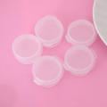 2/10Pcs Make Up Jar Mini Sample Sealing Pot Face Cream Container Portable Bottle Plastic Transparent Case Makeup Accessory