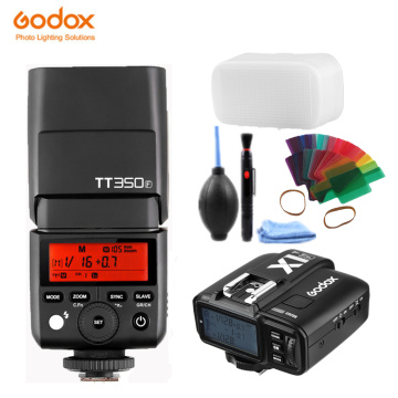 GODOX Mini TT350F X1T-F TTL HSS 2.4GHz 1/8000 s GN36 Flash Pocket lights TT350 + X1TF Trigger Transmitter for Fujifilm Cameras