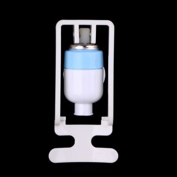 Water Dispenser Replacement Push Type White Plastic Tap Faucet 2 Pcs