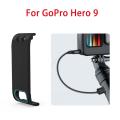 For GoPro Hero 9 Action Camera Rechargeable Side Protective Cover Battery Lid Door Cover Sports Camera Accessories