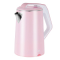 ZK Electric Kettle Fast Hot boiling Stainless Water Kettle Teapot Anti-Overheat 1500W Pink Water Boiler