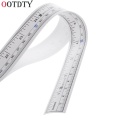 OOTDTY 90cm Self Adhesive Metric Measure Tape Vinyl Ruler For Sewing Machine Sticker