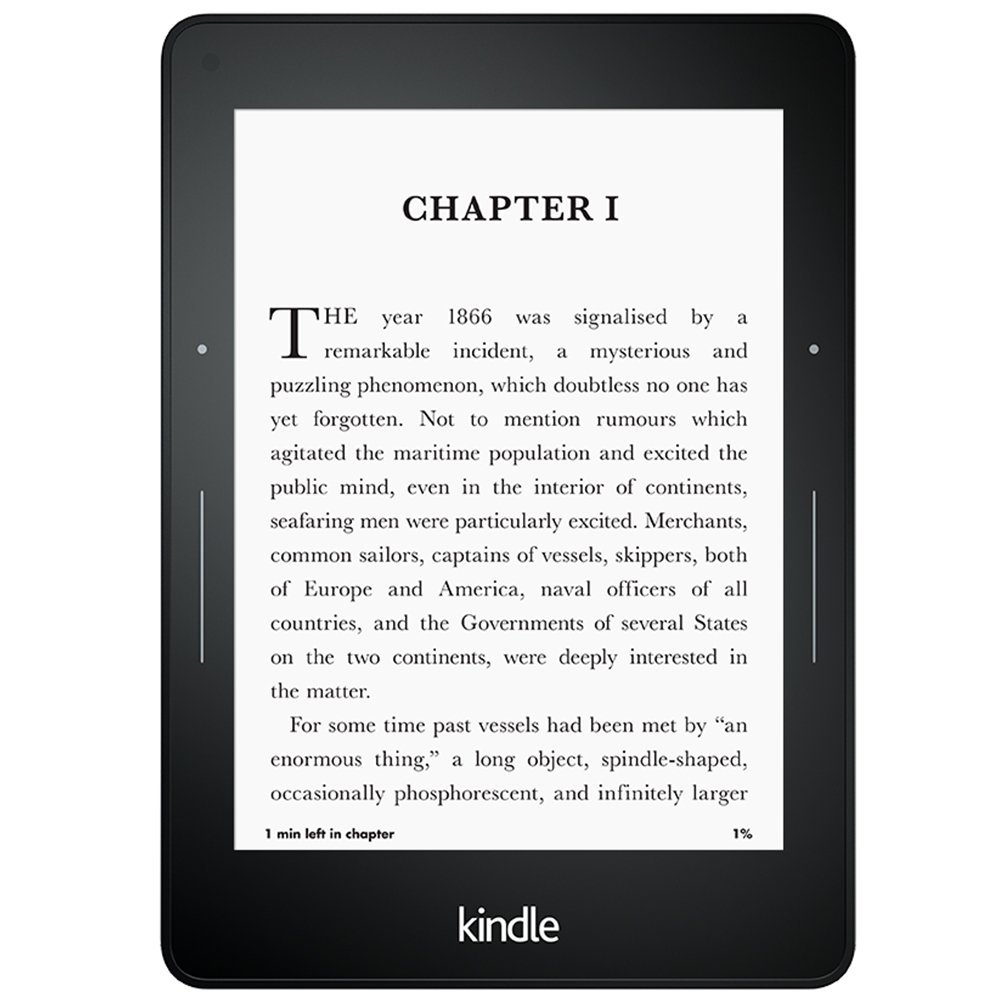 Kindle Voyage 6" e-Book Readers High-Resolution Display (300 ppi) with Adaptive Built-in Light PagePress Sensors WiFi