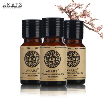 Ylang ylang Lotus Clary Sage essential oil sets AKARZ Famous brand For Aromatherapy Massage Spa Bath skin face care 10ml*3