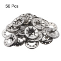 uxcell Starlock Washers Internal Tooth Push On Locking Washers Clips Fasteners Assortment Kit 50pcs M20x40