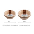10Pcs Disposable Fruit Cake Food Paper Dish Plate Bowl Barbecue Party Decoration Supplies Tableware