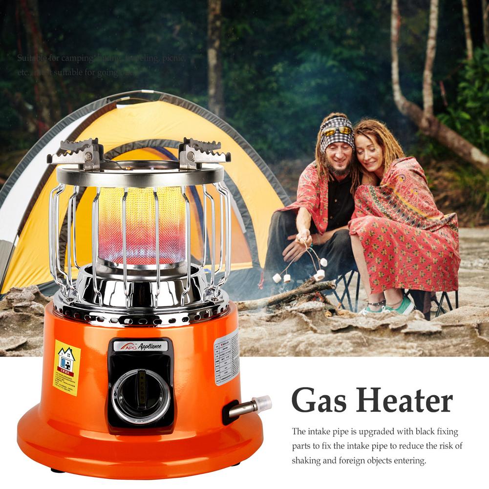 Outdoor Heating Stove Ice Fishing Heater Heating Stove Liquefied Petroleum Gas Natural Gas Grill Stove Household Gas Heater