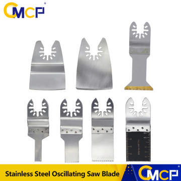 CMCP 1pc 10mm-44mm Stainless Steel Multi Oscillating Saw Blades For Wood/Metal Oscillating Multi Tools Saw Blade