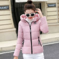 2020 New Winter Parkas Women Jacket Hooded Thick Warm Short Jacket Cotton Padded Parka Basic Coat Female Outerwear Plus Size 5XL