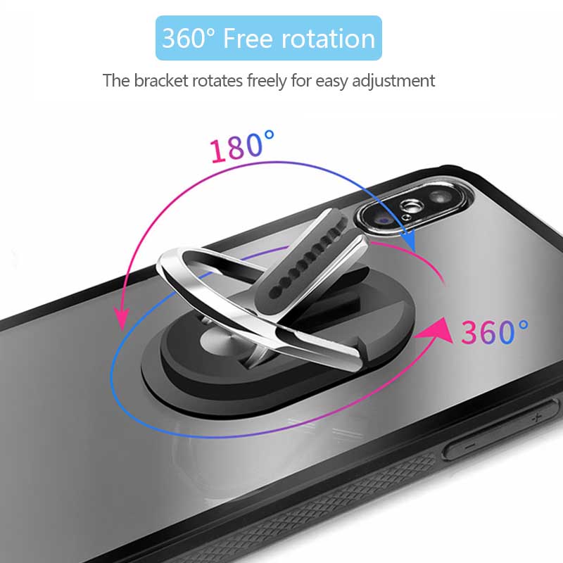 Car Gadget Car Phone Holder Air Vent Car Phone Holder Rotatable Bracket Auto Mobile Phone Ring Holder Buckles Auto Accessories