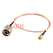 GSM 3G 4G Communication Antenna 50cm Low Loss RG316 N Male Plug to SMA Male Pigtail Cable
