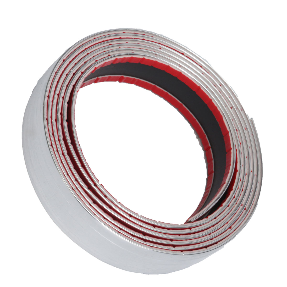 30mm 2.5m Exterior Car Chrome Auto Adhesive Strip Trim Tape Molding Styling Decoration Car Bumper Strip Protector Sticker