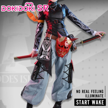 DokiDoki-SR Game Arknights Hoshiguma Cosplay Costume Women Game Arknights Cosplay Hoshiguma Costume Halloween New Skin