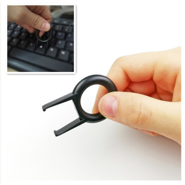 2PCS Mechanical Keyboard Keycap Puller Remover for Keyboards Key Cap Fixing Tool Staple Keyboard Cleaning and Removal Tool