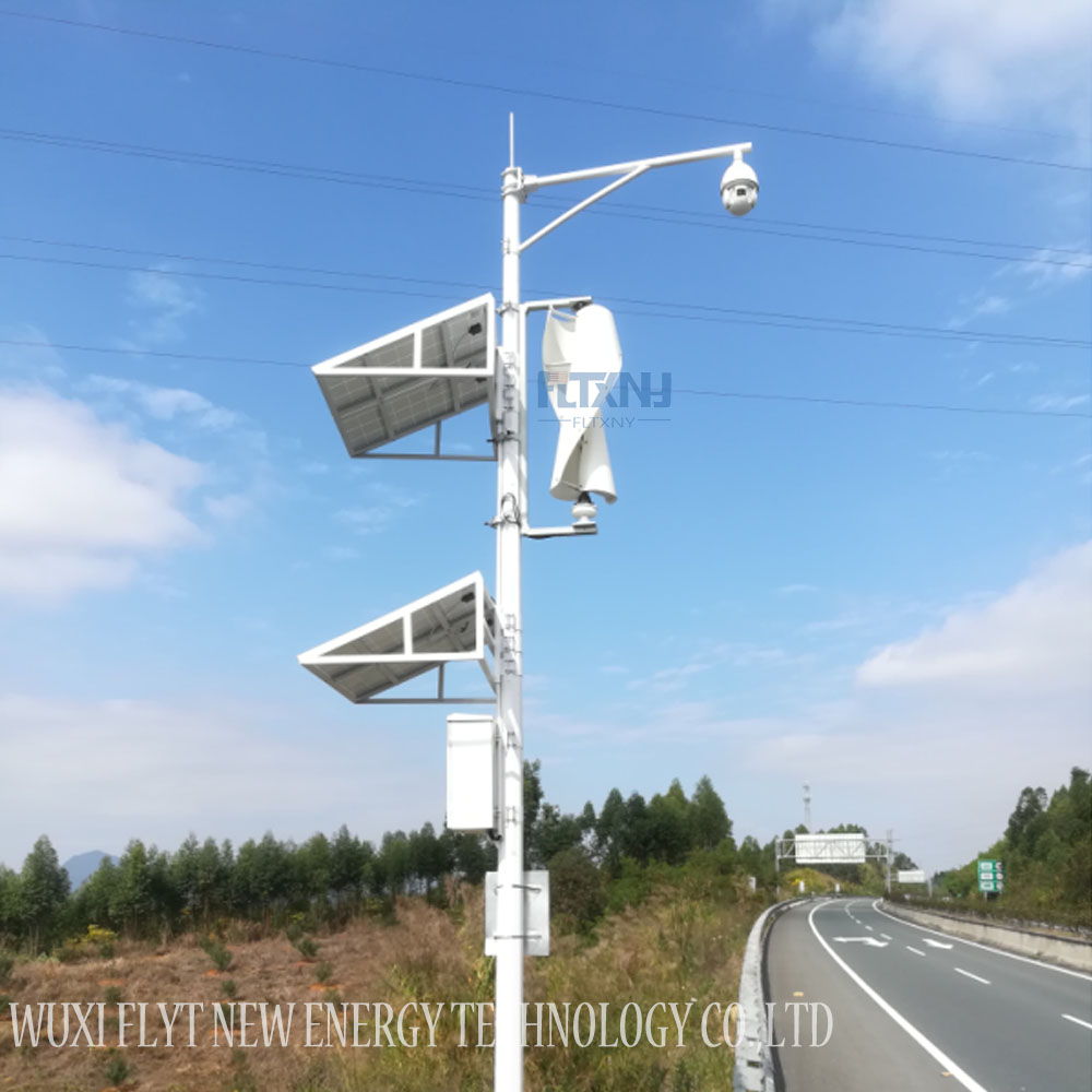 1.3m blades height Black and pure white wind turbine 600W 12V24V48V with mppt controller for home electricity