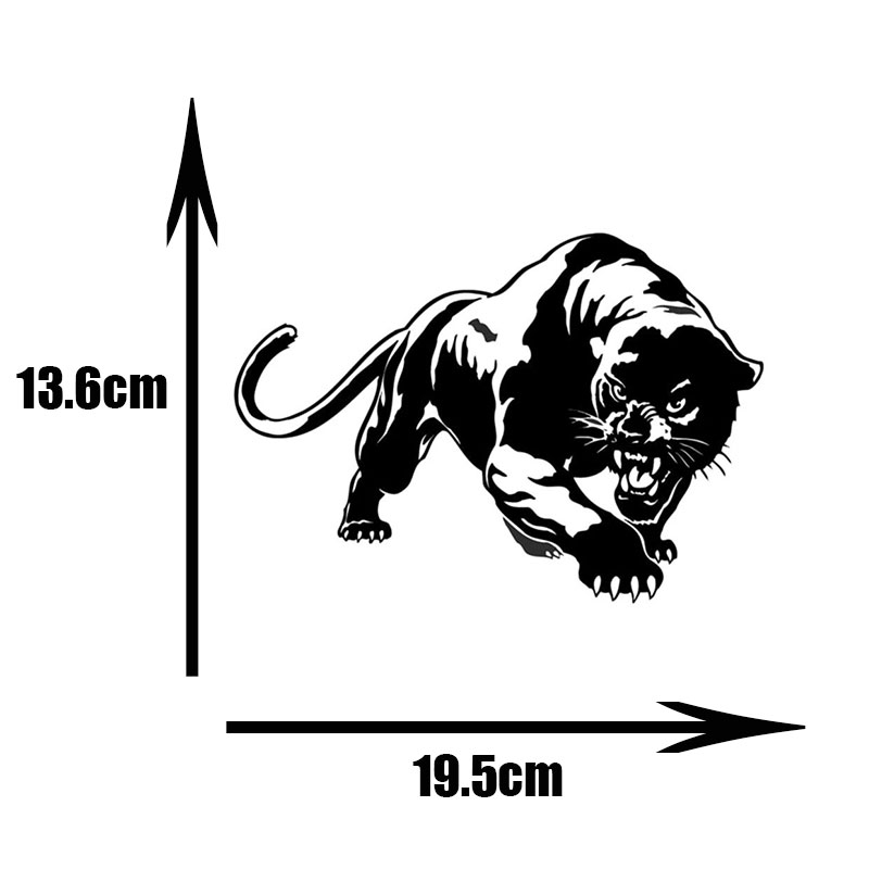 Wild Panther Hunting Car Stickers and decals for cars styling auto products for automotive Waterproof sticker wrap decoration