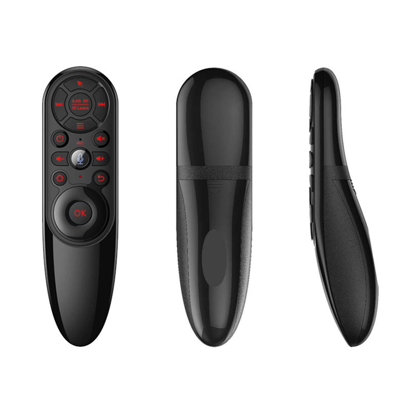 2020 Q9 Backlit Voice Search Wireless Air Mouse 16 Keys IR Learning 2.4G Gyroscope Smart Remote Control Q6 for Android TV BOX