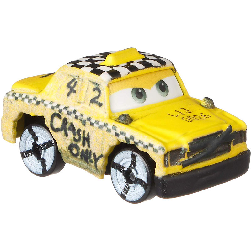 10pcs Original Disney Pixar Cars 3 Mini Diecasts Toy Vehicles Golden School Bus Miss Fritter Lightning McQueen Metal Car Toys