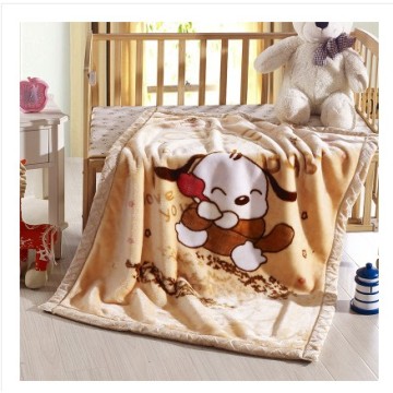 New Thicken Double Layer Raschel Kids Blankets Infant Swaddle Bebe Stroller Wrap Newborn Baby Bedding Blanket Home Textiles